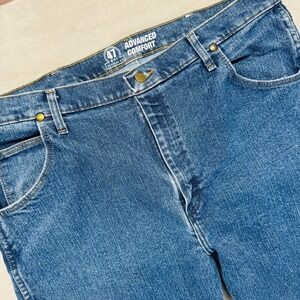 Wrangler Jeans Men's 40x32 Regular Advanced Comfort Cowboy Cut Performance Denim